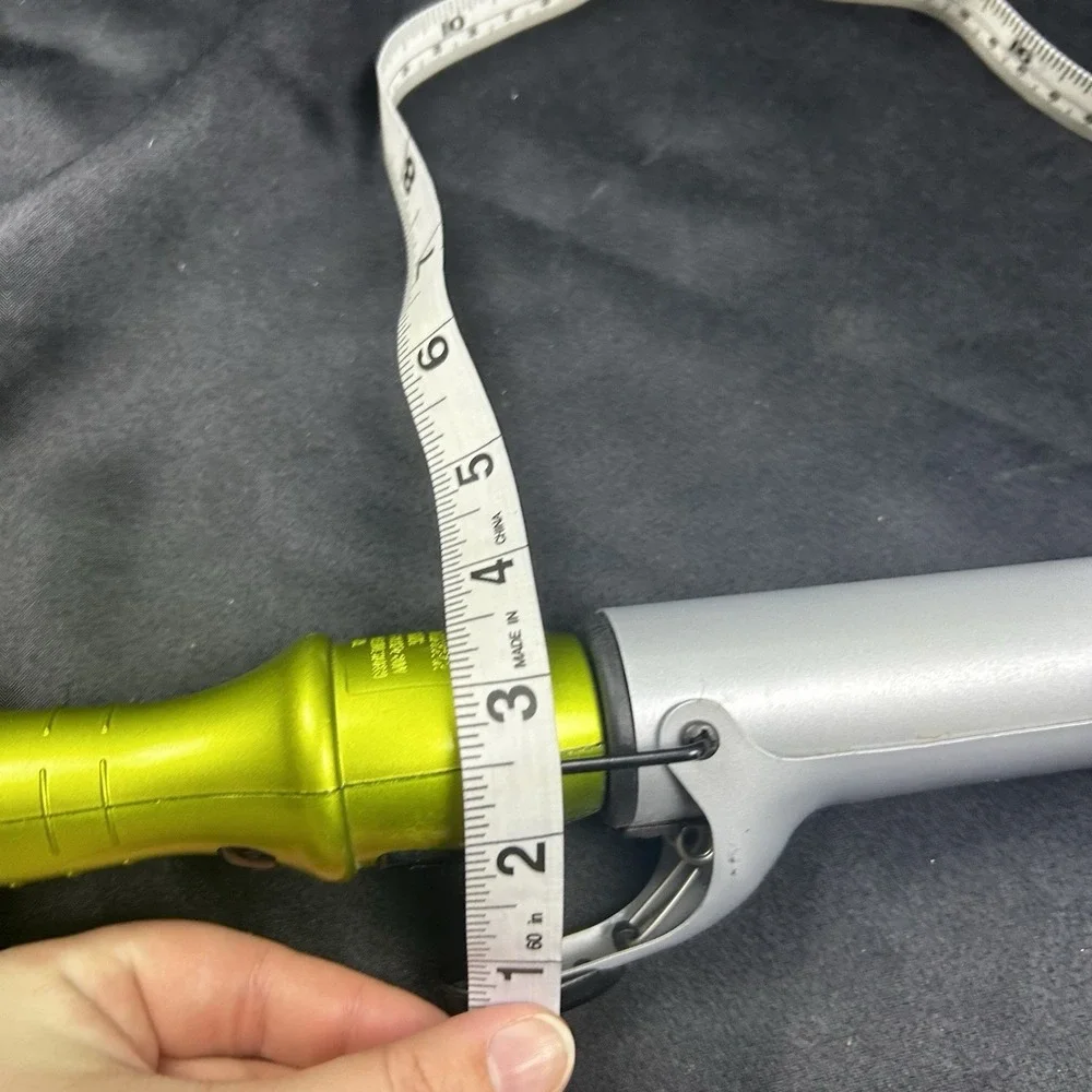 Bed Head TIGI Curling Iron 1.5 Inch Barrel Lime Green Hair Styling Tool